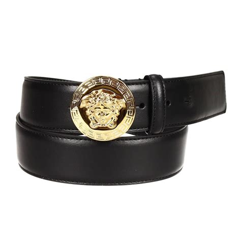 black versace belt black buckle|Versace belt clearance.